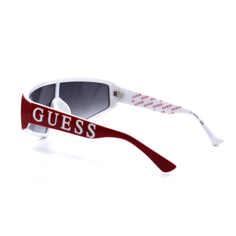 NEW GUESS GU7695-S/S 66B RED GREY LENS AUTHENTIC SUNGLASSES - Picture 5 of 11